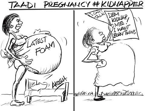 TAADI PREGNANCY #KIDNAPPER
