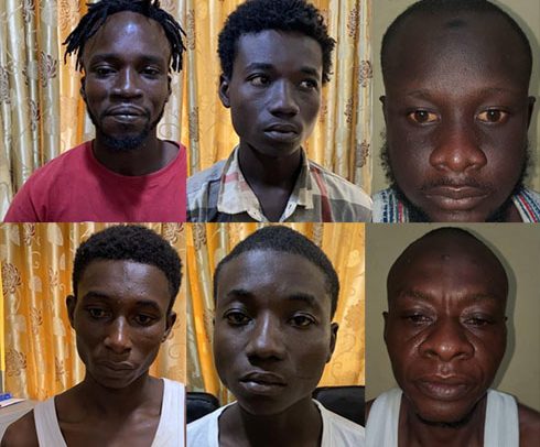 6 Arrested For Robbery, Murder