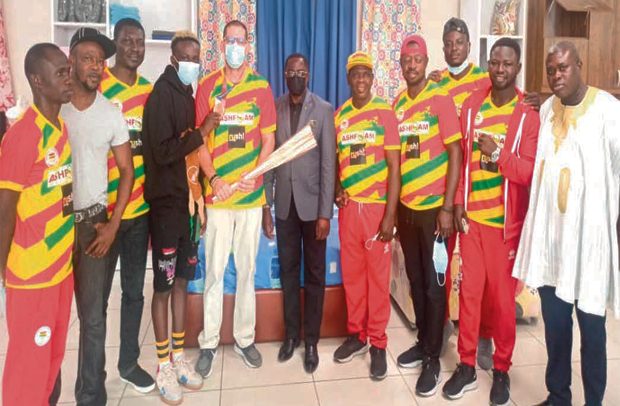 Ashfoam Host Tokyo 2020 Team Ghana