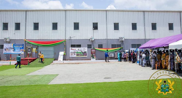 Akufo-Addo Commissions Factory In Nkwanta