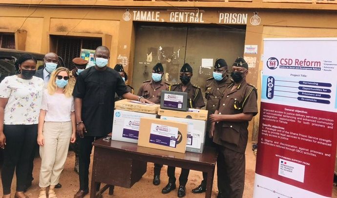 Paralegal Department of Tamale Central Prisons Gets Support