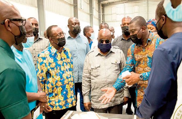 Nana Opens GH¢10m Yam, Cassava Factory In Oti