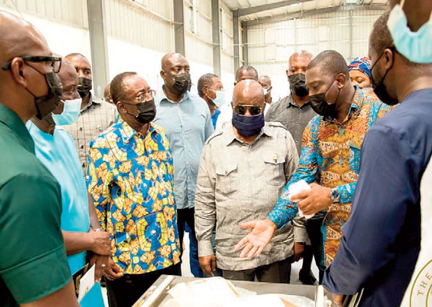 1D1F: Akufo-Addo commissions yam, cassava processing 