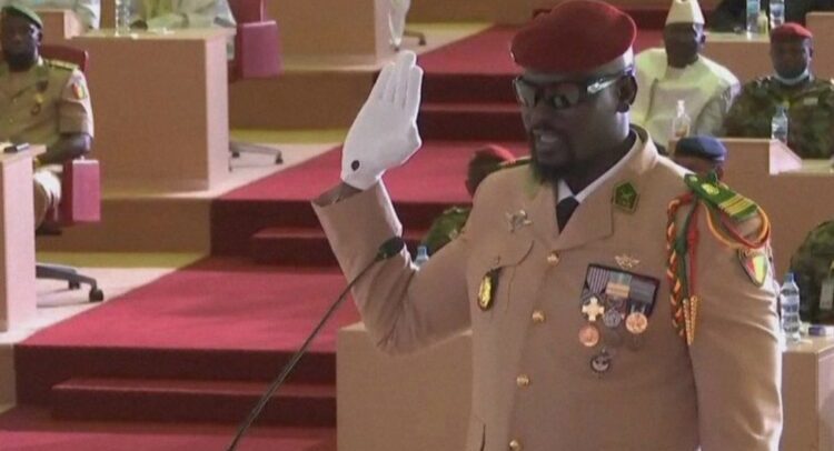 Guinea Coup Leader Sworn In as President