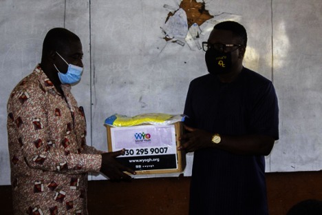 WYO Donates PPE To Ayawaso Educational Directorate