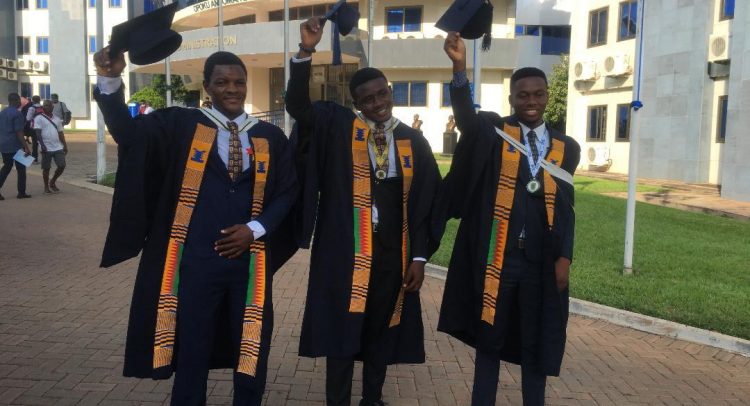 3 UPSA Graduates Make MTN Proud