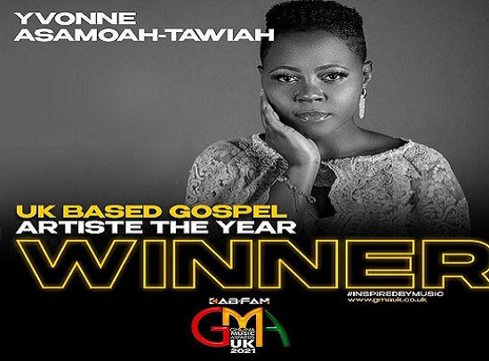 Yvonne Asamoah Grabs  UK-Based Artiste Of The Year