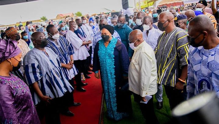 Mammoth Funeral For Bawumia’s Mum