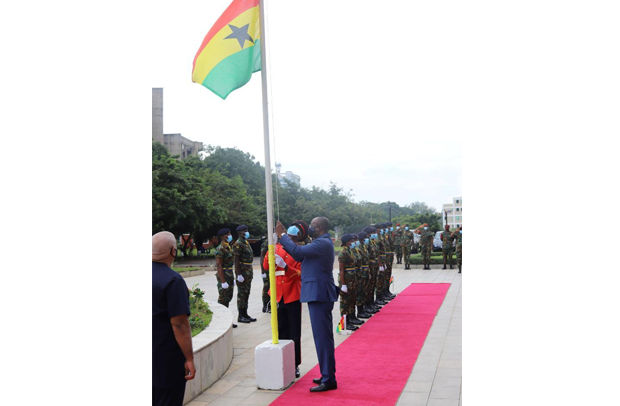 Ghana Marks 76th UN Day With Flag Raising