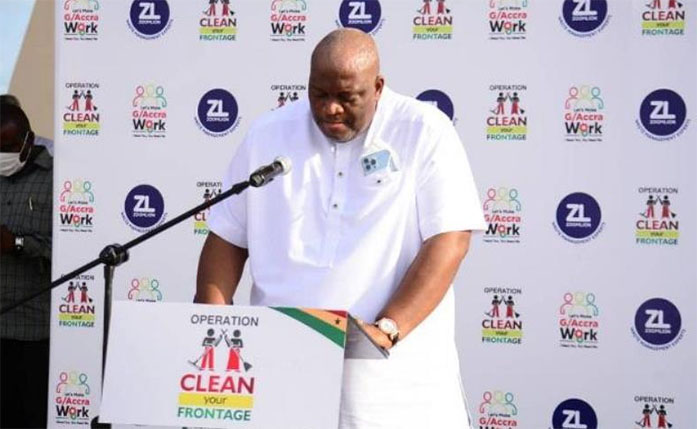 “Operation Clean Your Frontage” Campaign Is A Game-Changer – Henry Quartey