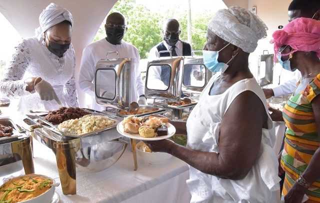 Bawumia Fetes Lepers On Birthday