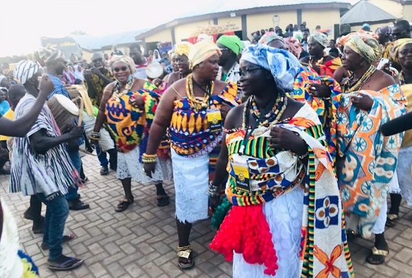 50 Nzema Queen Mothers Celebrate Damba With Lamashegu Naa