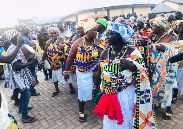 50 Nzema Queen Mothers Celebrate Damba With Lamashegu Naa