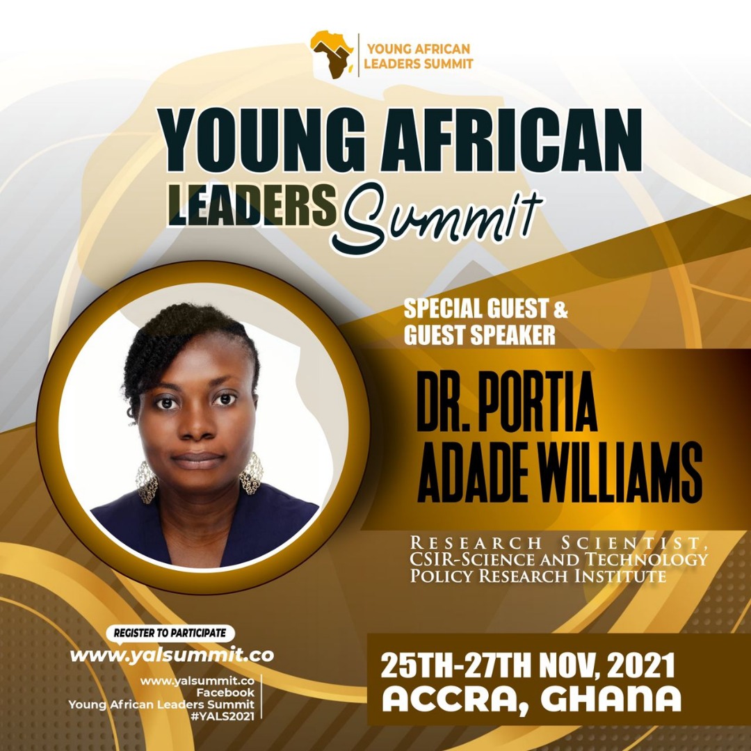 Dr. Portia Adade Williams Speaks At 2021 YAL Summit