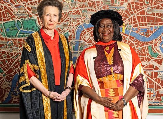 University of London Honours Mary Chinery-Hesse