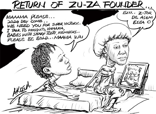 RETURN OF ZU-ZA FOUNDER