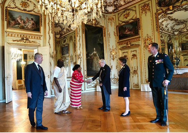 Ambassador Sylvia Annoh Presents Credentials To Queen Of Denmark