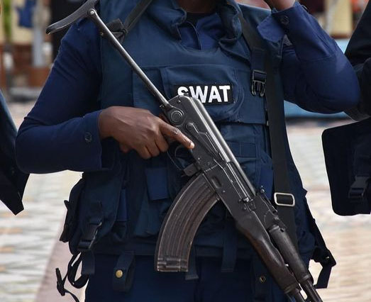 Police Kill 3 Robbers, Seize Guns, Wee