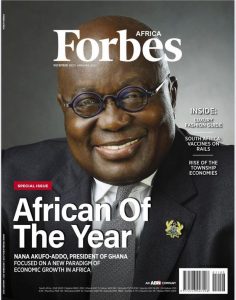 Akufo-Addo named 2021 Forbes African of the Year
