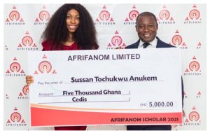 Afrifanom Rewards Best KNUST Graduating Students in Computer Science