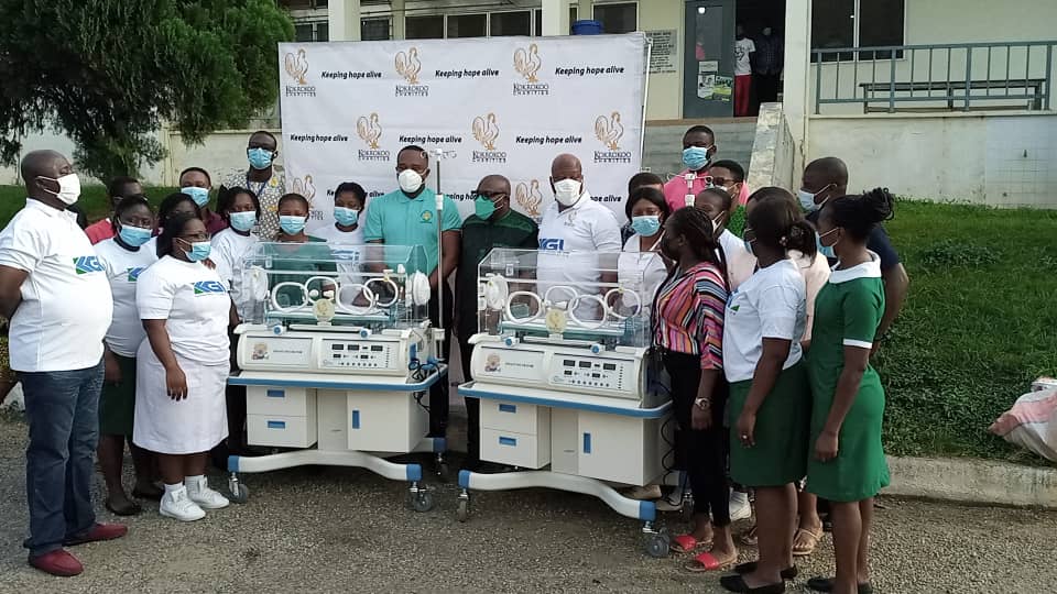 Kyebi Govt Hospital Gets 2 Incubators From Kokrooko Charities