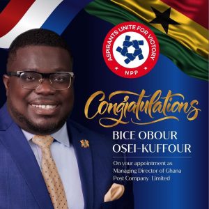 Obour Appointed Ghana Post MD