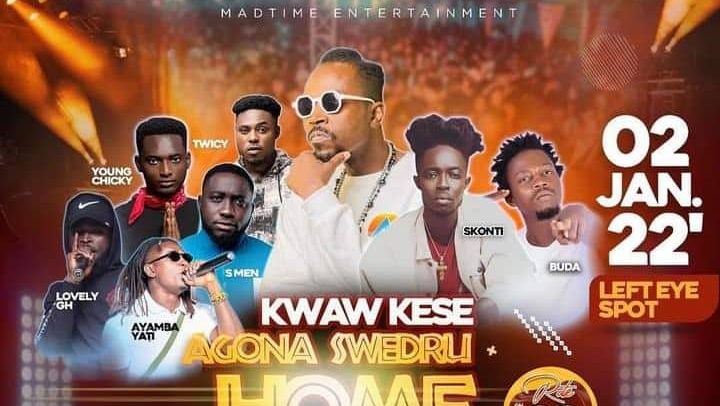 Kwaw Kese Rocks Agona Swedru With Home Coming Concert