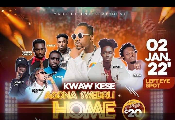 Kwaw Kese Rocks Agona Swedru With Home Coming Concert