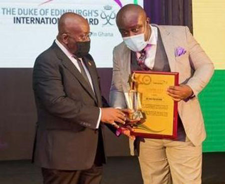 Ing. Agyeman Wins Head Of State Award