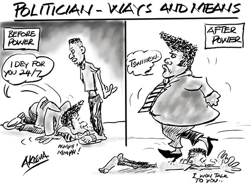POLITICIAN – WAY AND MEANS
