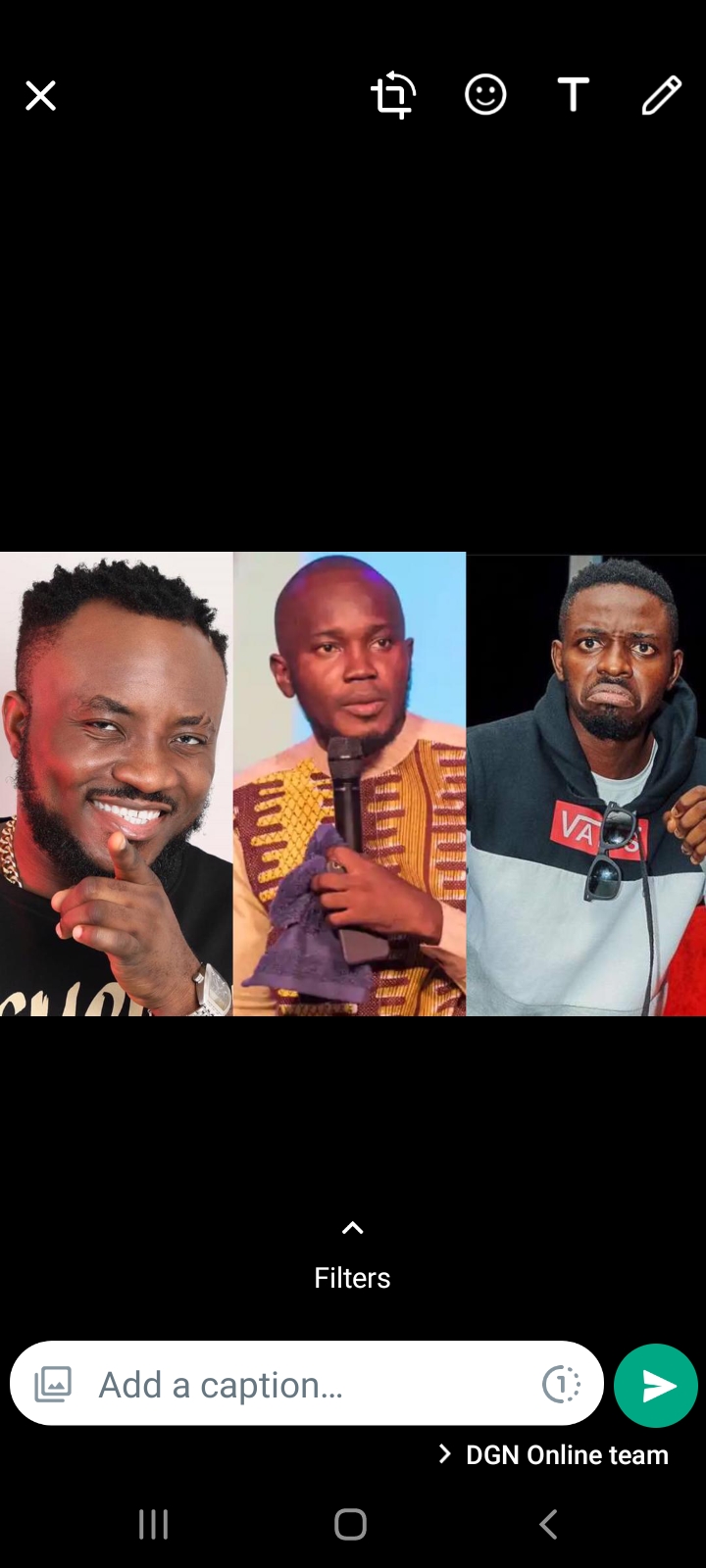 DKB, OB, Fameye, Others For New Year Comedy