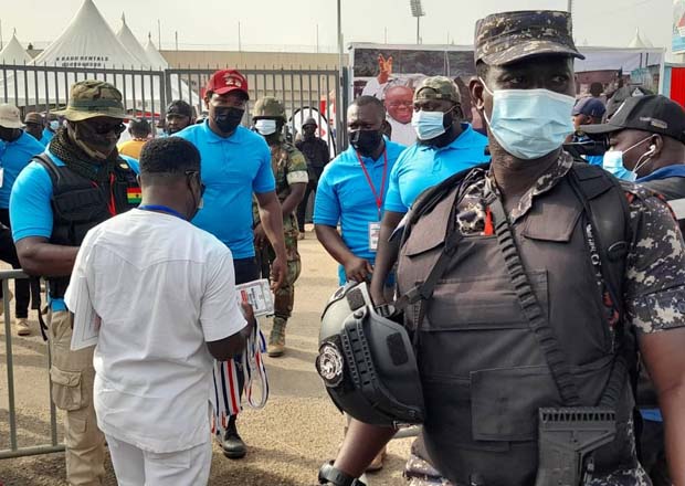 Tight Security At NPP Conference In Kumasi