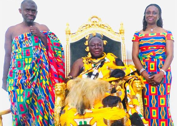 Awuah-Darko Family Joins Otumfour To Celebrate Otuo Siriboe 