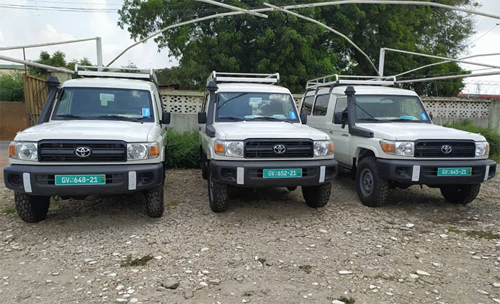 GHS Receives Vaccine Cold Chain Vehicles