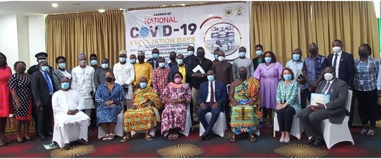 GHS Targets 2.5m Covid-19 Vaccination In 5 Days
