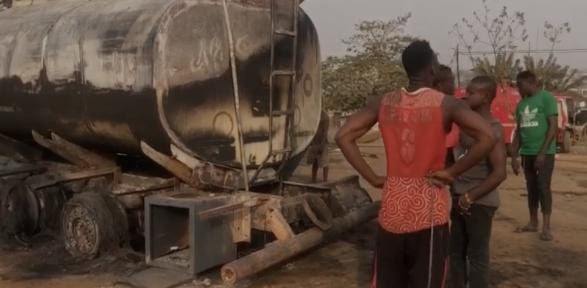 Fuel Tanker Explosion Destorys Properties In Kumasi