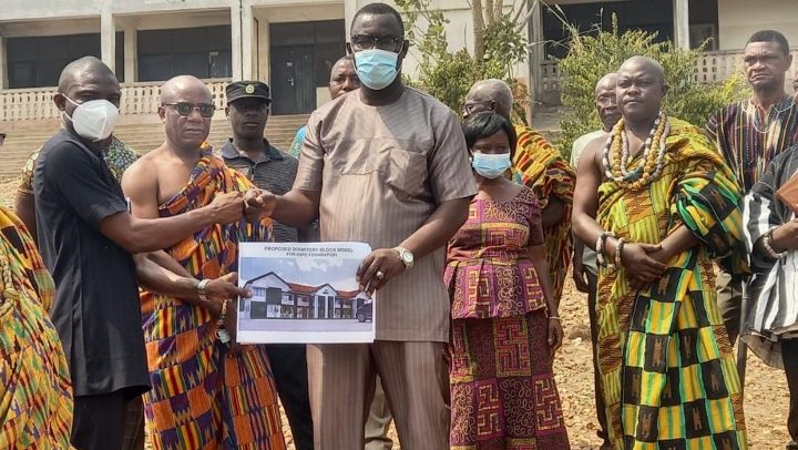 GNPC Cuts Sod for Girls Dormitory At Taviefe SHS