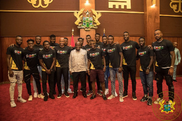 Akufo-Addo Urges Black Stars To End AFCON Drought