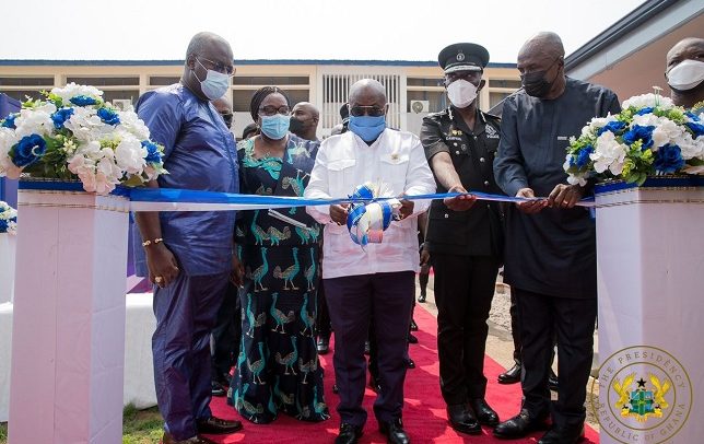 Akufo-Addo Launches Gh¢6.1m Police Medical Fund; Commisisons Projects At Police Hospital