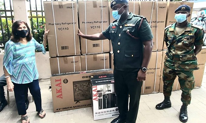 Melcom Gives to 11 Medical Centres