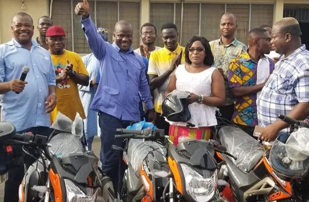 Abu Jinapor Donates Motorbikes To Damongo Health Directorate