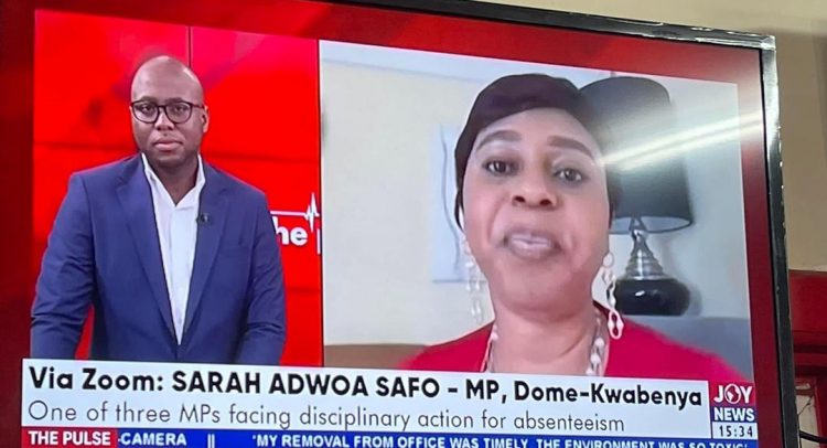 I’ve Not Been Served- Adwoa Safo Speaks On Privileges Committee Hearing