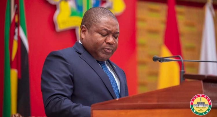 Mozambican President Addresses Ghana’s Parliament