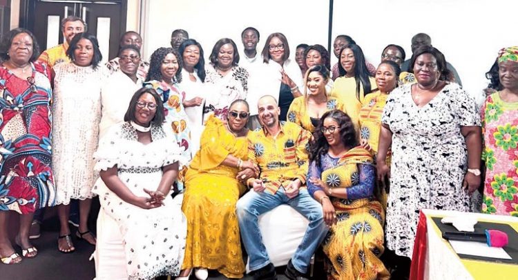 Jackline Mensah Celebrates With Printex Ghana