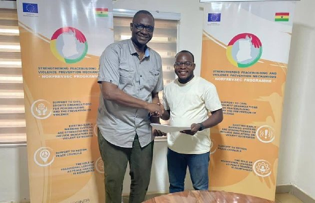 ASERD-GHANA Gets COGINTA Peace Building Grant