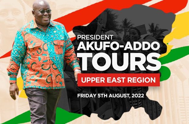 Akufo-Addo Tours Upper East Region Today
