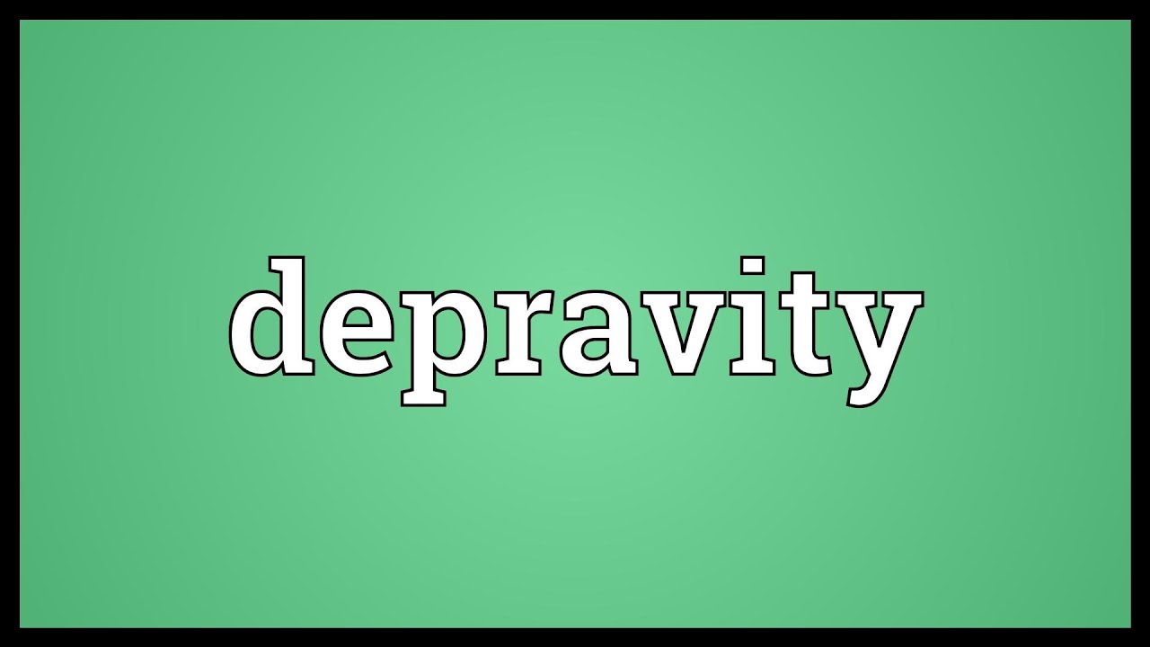 Depravity Emergency – DailyGuide Network