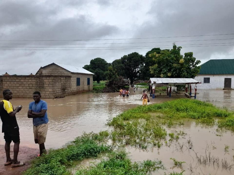 Flood Renders Several Residents Homeless At Gaagbini