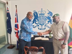 Kojo Bonsu Signs Book Of Condolence Of HRM Queen Elizabeth II