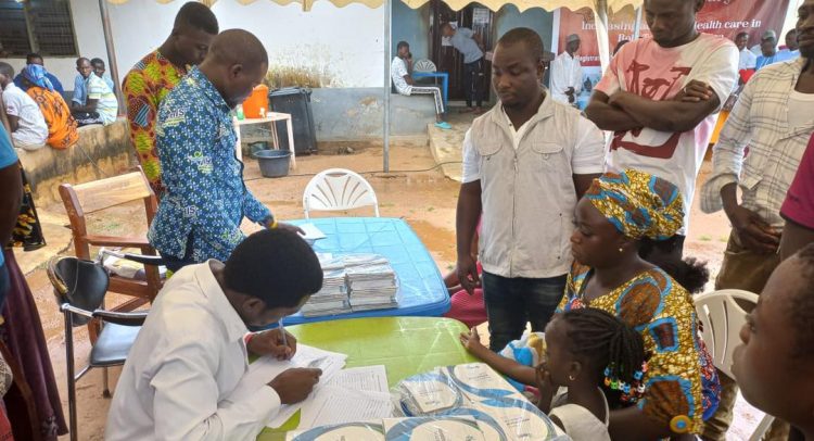 Over 500 Bole Residents Registered On NHIS